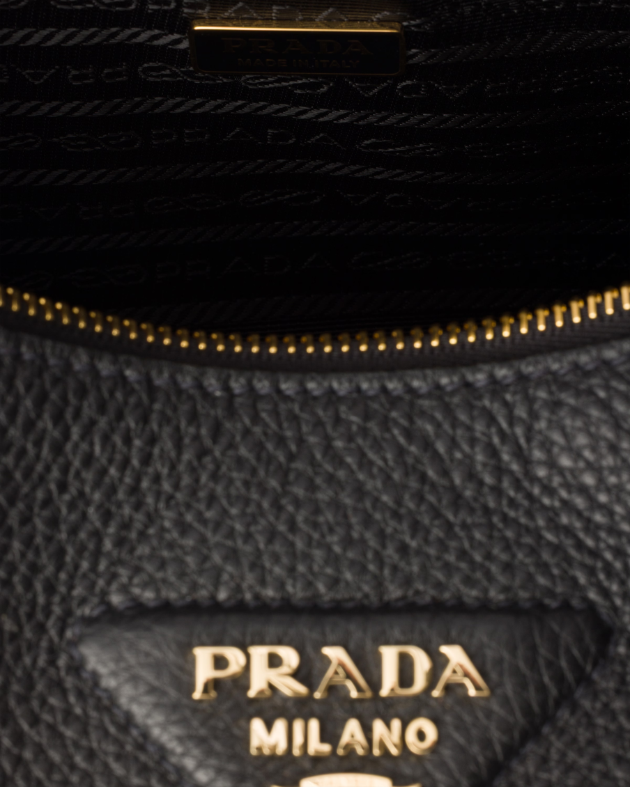 Black Logo Small Shoulder Bag 3