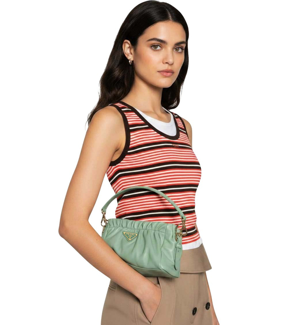 Green Logo Small Shoulder Bag 5
