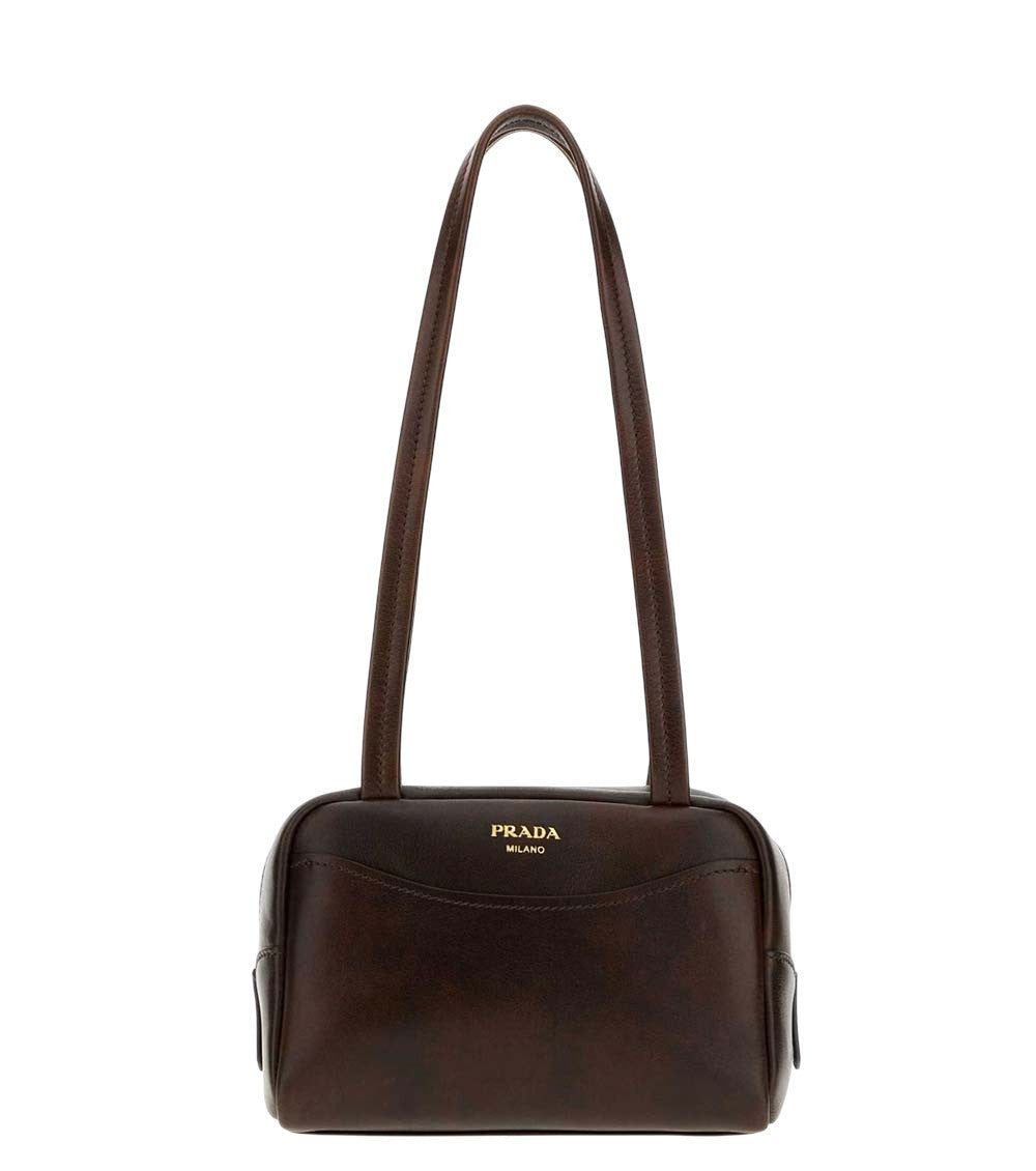 Brown Logo Mini Shoulder Bag 1