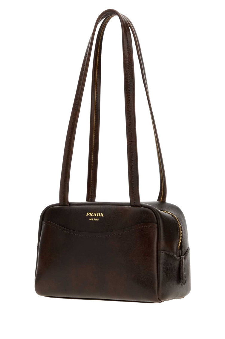 Brown Logo Mini Shoulder Bag 2