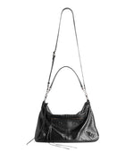 Black Le City Moto Medium Crossbody Bag 1