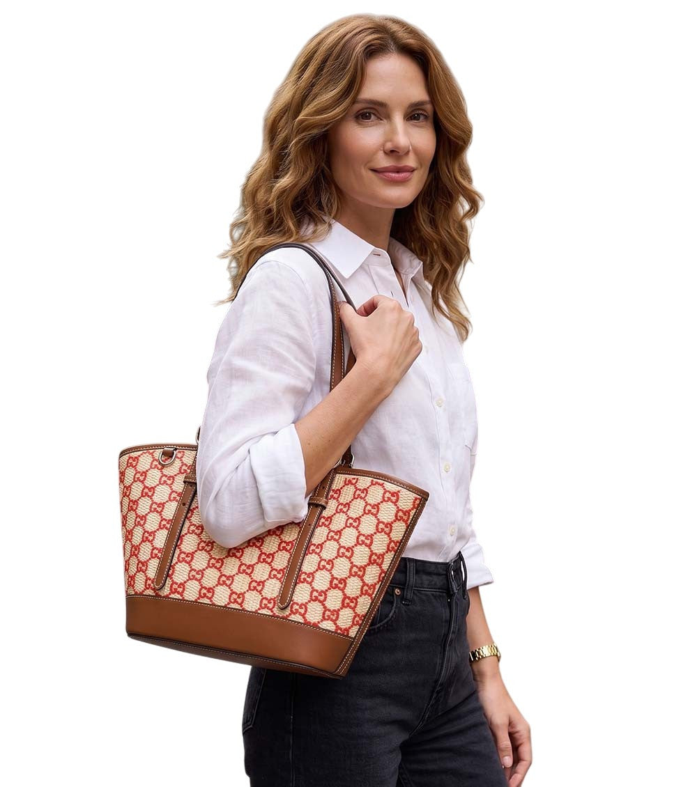Multicolor Logo Small Tote 5