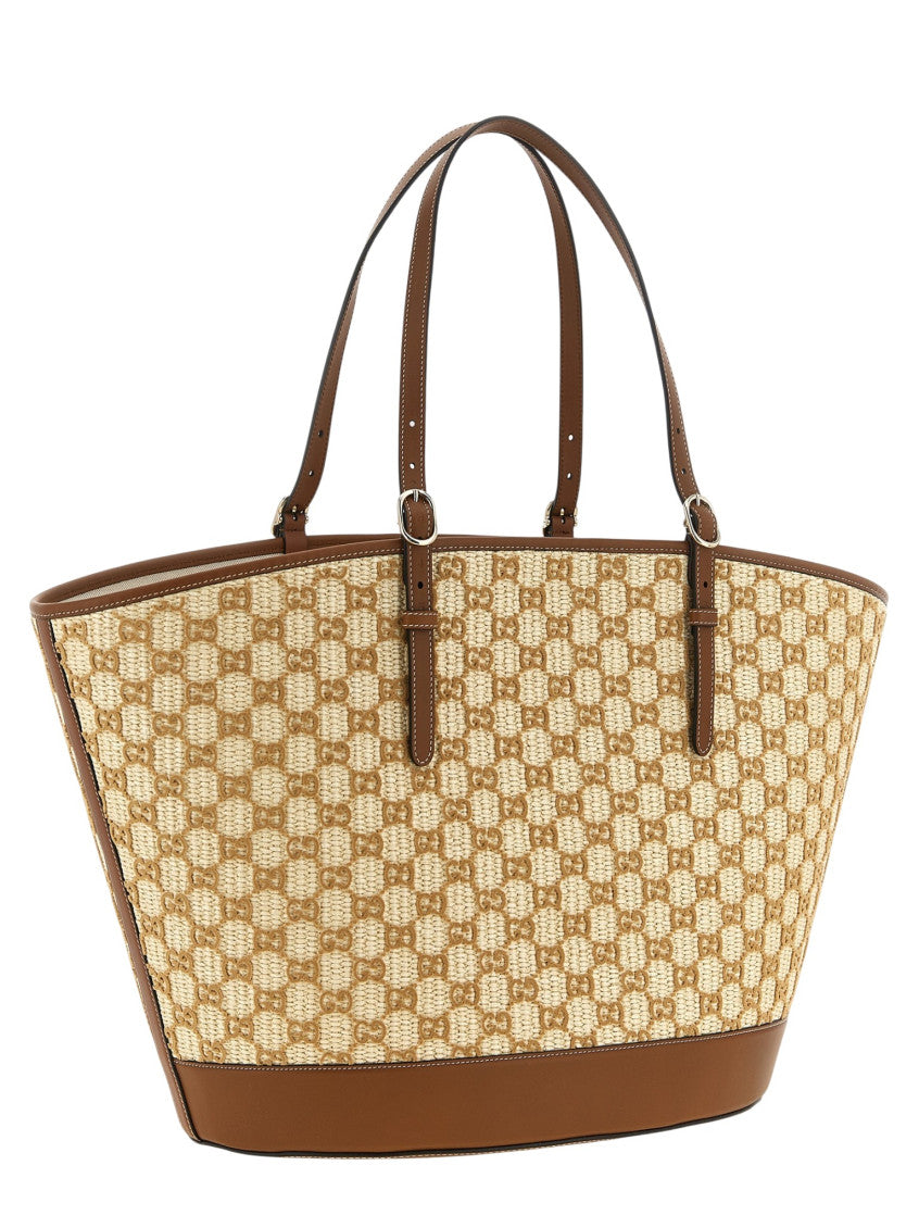 Brown Logo Large Tote 2
