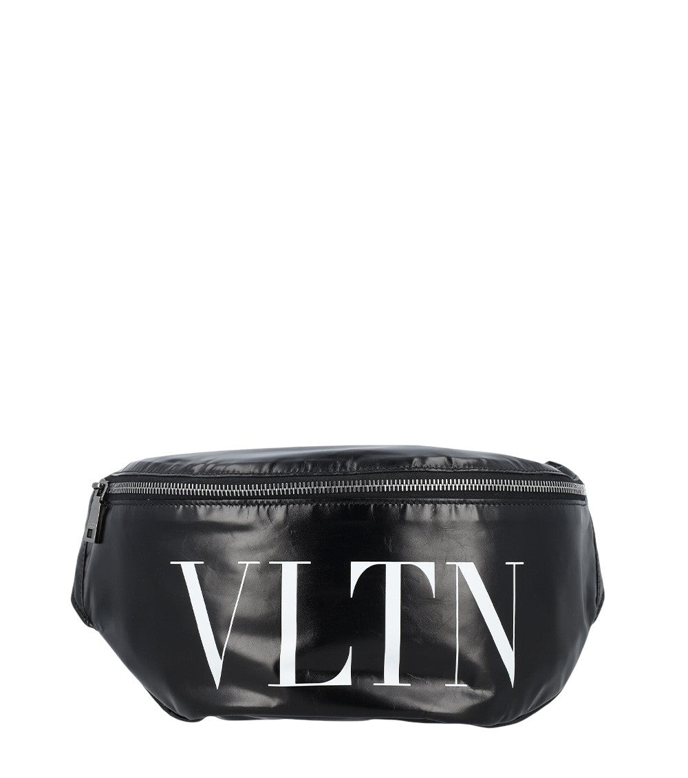Black Logo Large Crossbody Bag 1
