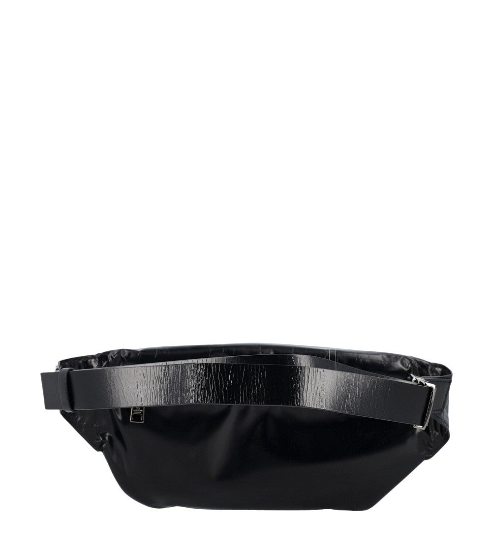 Black Logo Large Crossbody Bag 3
