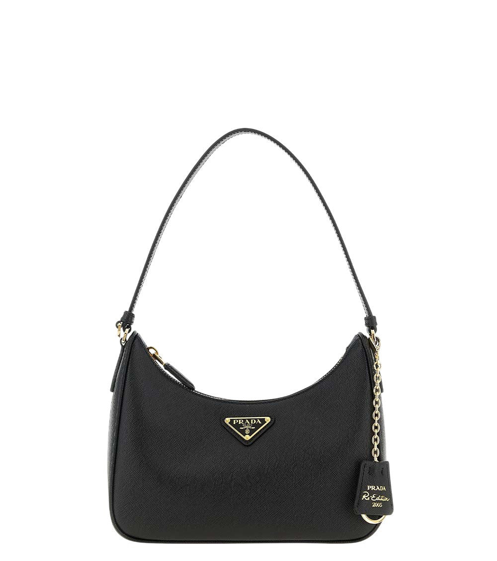 Black Logo Mini Shoulder Bag 1