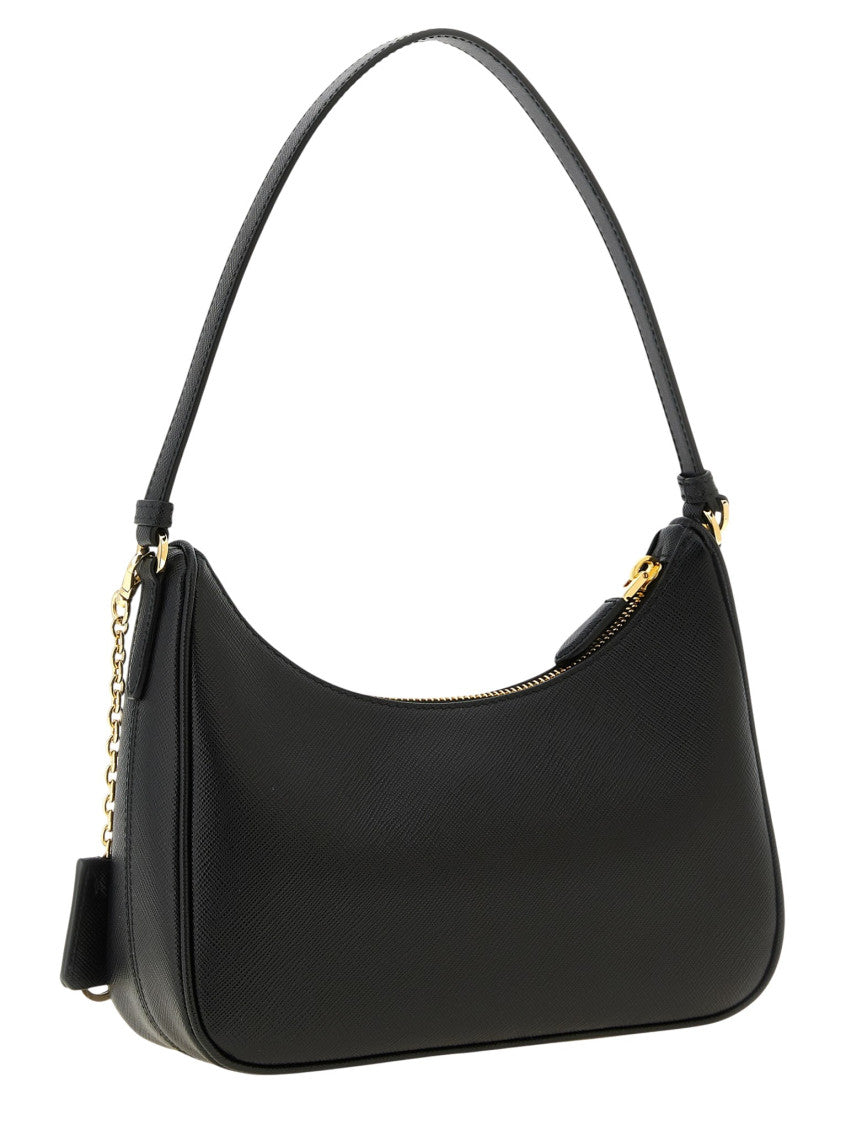 Black Logo Mini Shoulder Bag 2