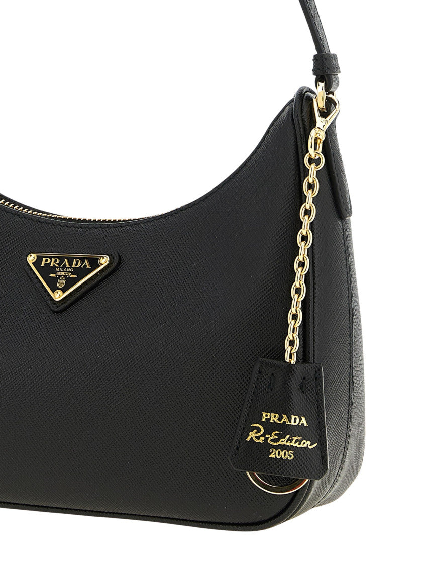 Black Logo Mini Shoulder Bag 3