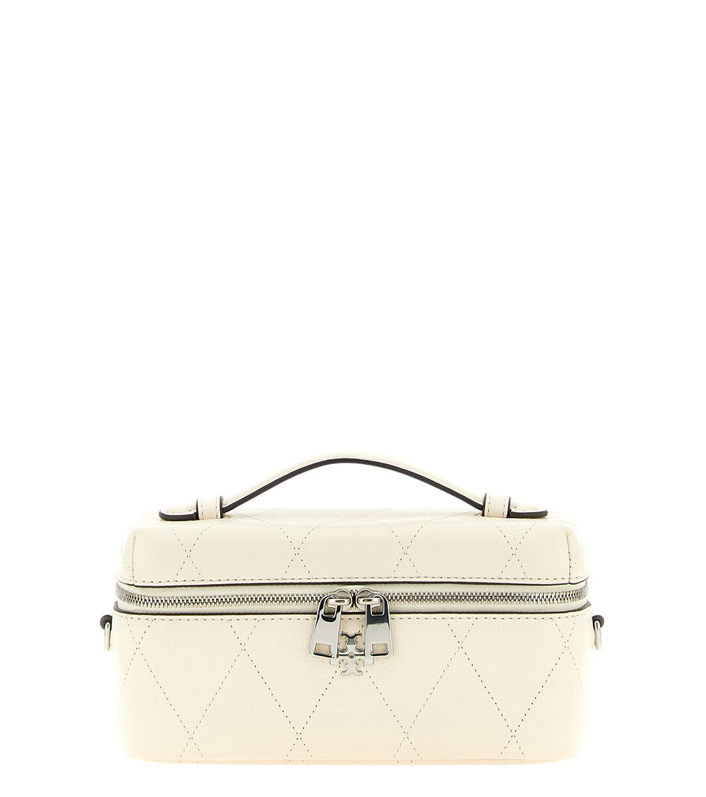 Light Cream Charlie Vanity Mini Crossbody Bag 1