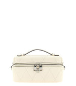 Light Cream Charlie Vanity Mini Crossbody Bag 1