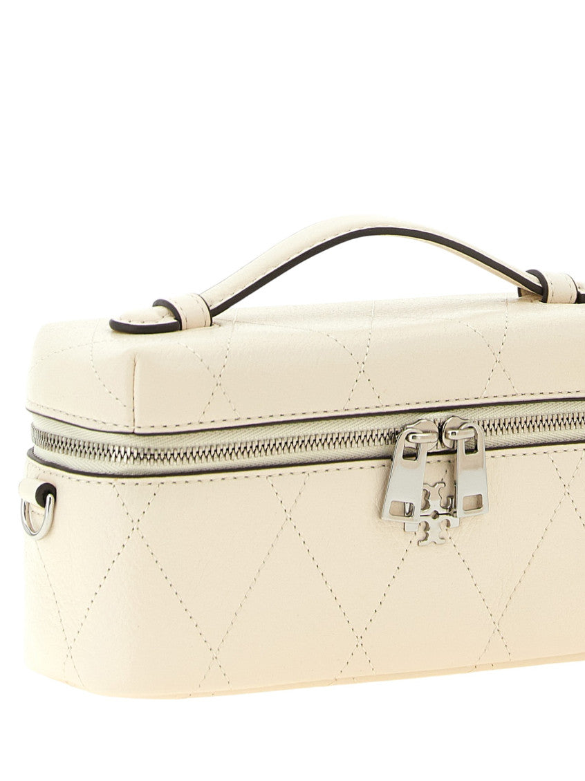 Light Cream Charlie Vanity Mini Crossbody Bag 3