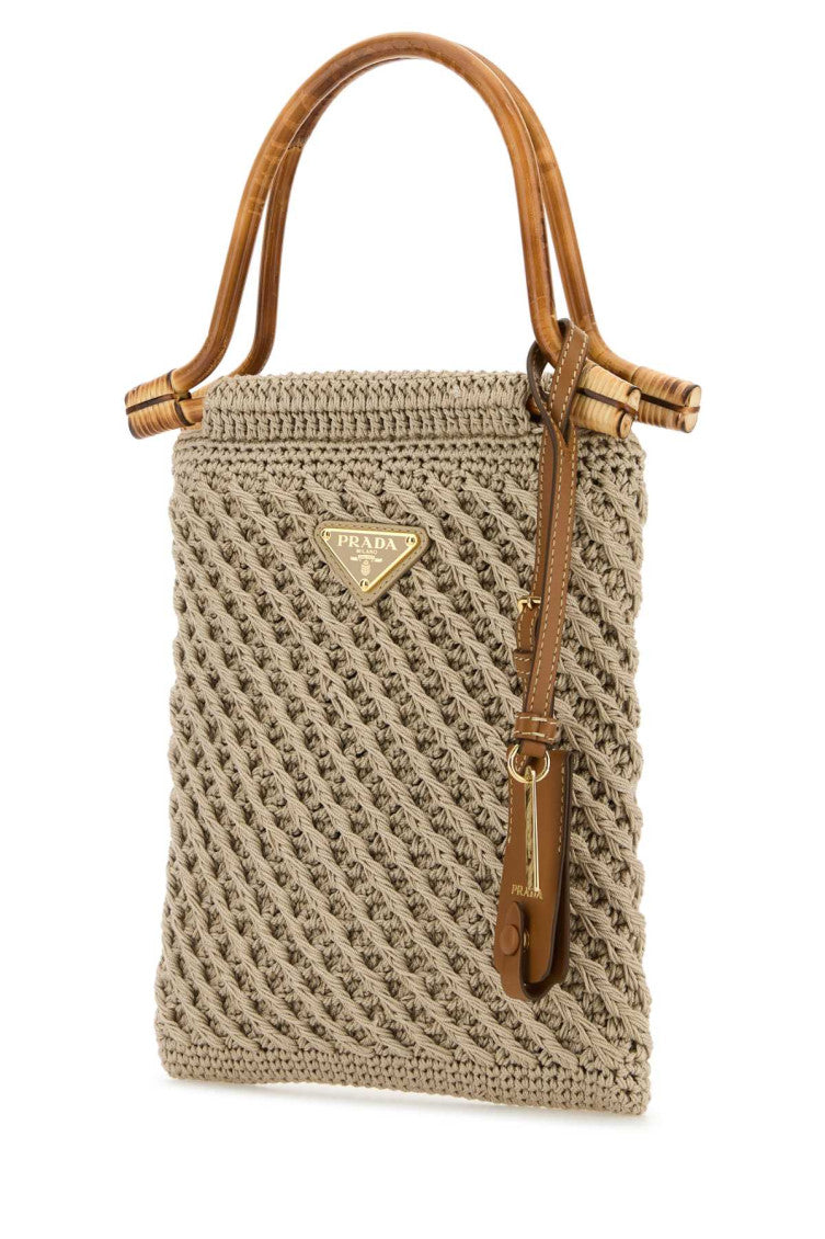 Beige crochet Tote 2