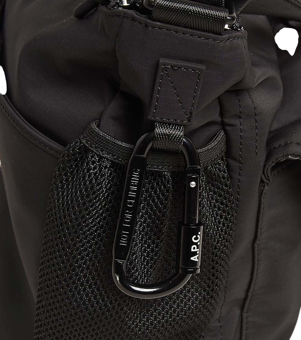 Black Trek Large Messenger Bag 5
