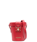 Red Logo Mini Bucket Bag 1