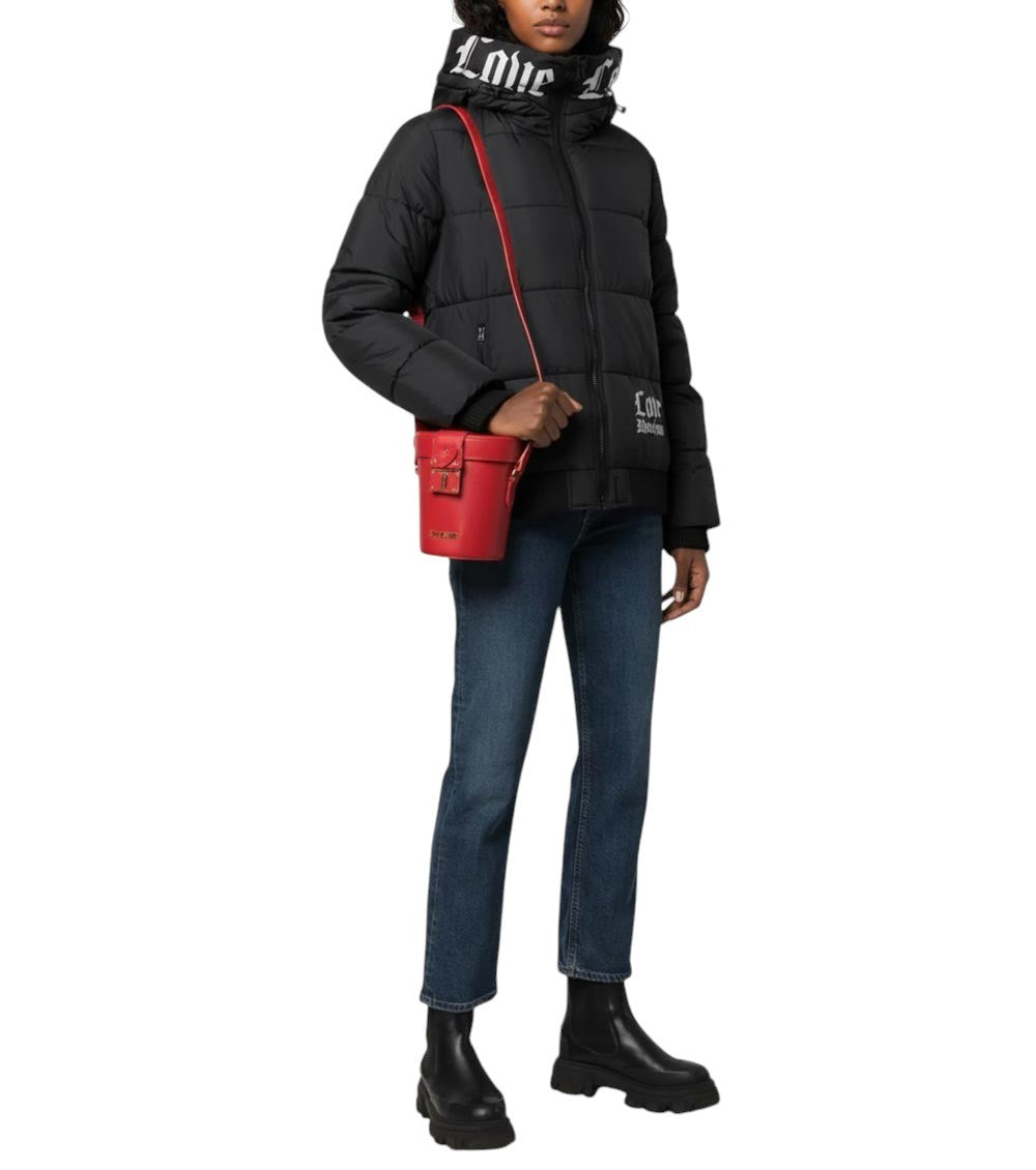 Red Logo Mini Bucket Bag 4