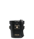 Black Logo Mini Bucket Bag 1