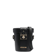 Black Logo Mini Bucket Bag 1
