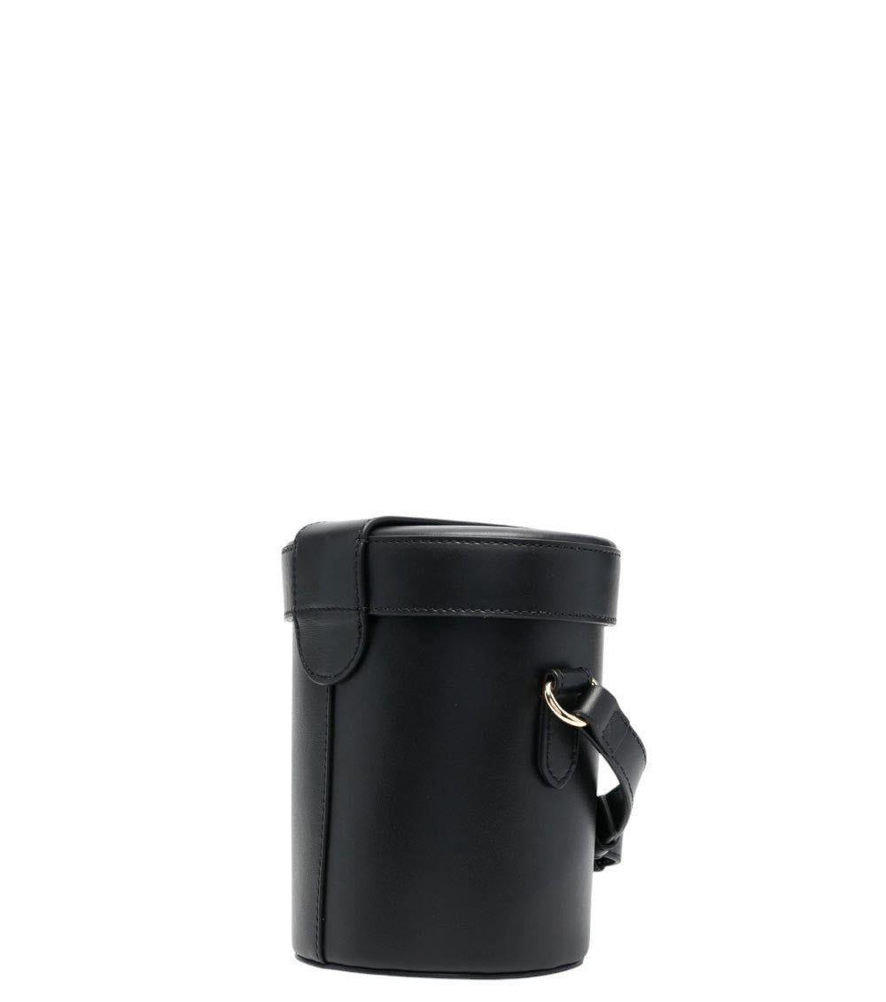 Black Logo Mini Bucket Bag 2