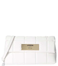 White Logo Medium Crossbody Bag 1