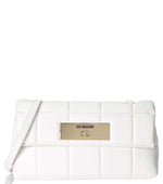 White Logo Medium Crossbody Bag 1