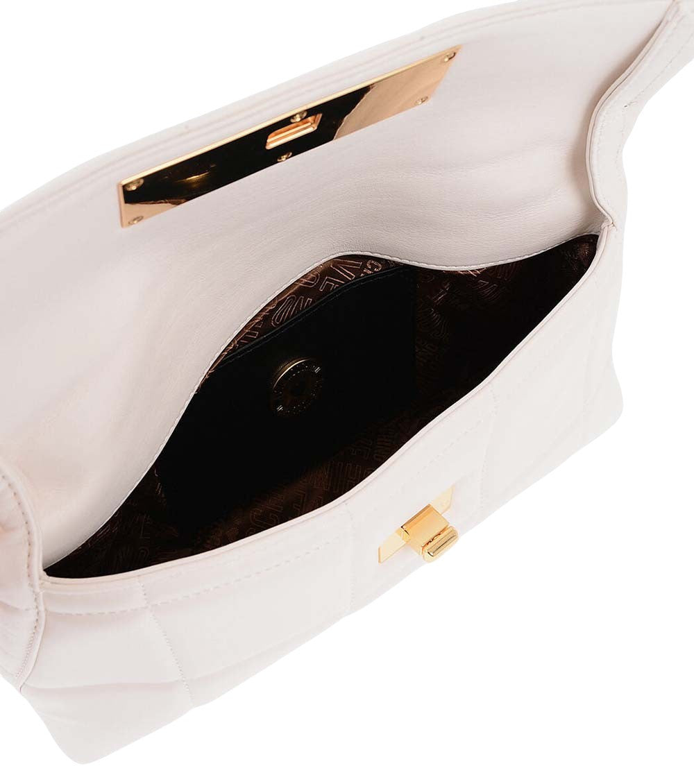 White Logo Medium Crossbody Bag 3