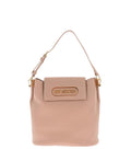 Beige Logo Small Bucket Bag 1