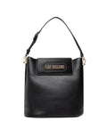 Black Logo Small Bucket Bag 1