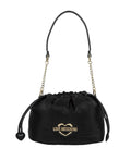 Black Logo Plaque Mini Bucket Bag 1