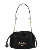 Black Logo Plaque Mini Bucket Bag 1