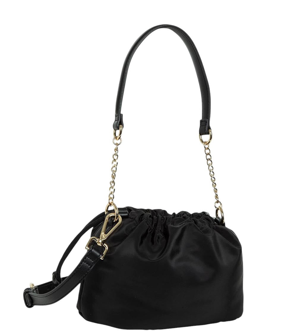 Black Logo Plaque Mini Bucket Bag 2
