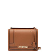 Brown Logo Medium Crossbody Bag 1
