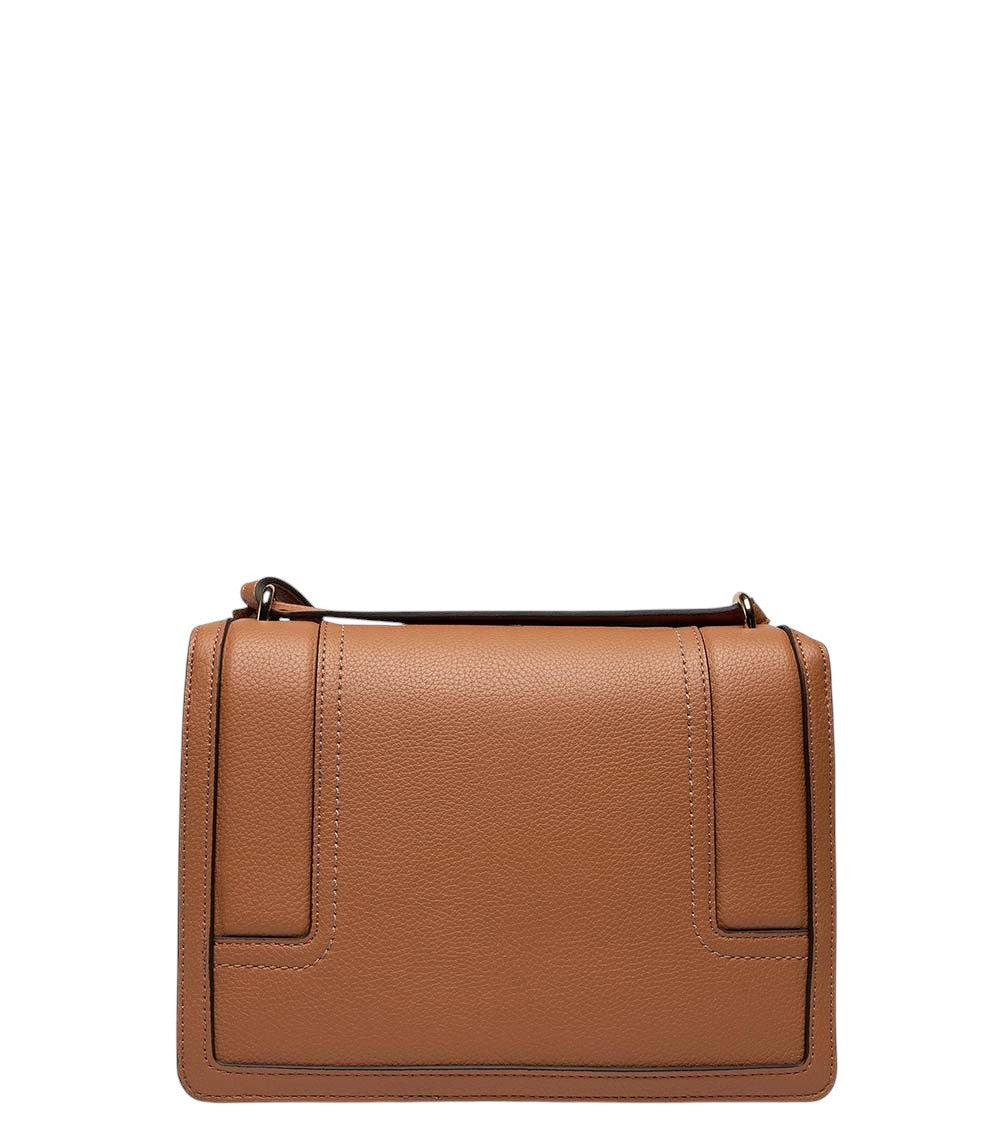 Brown Logo Medium Crossbody Bag 3