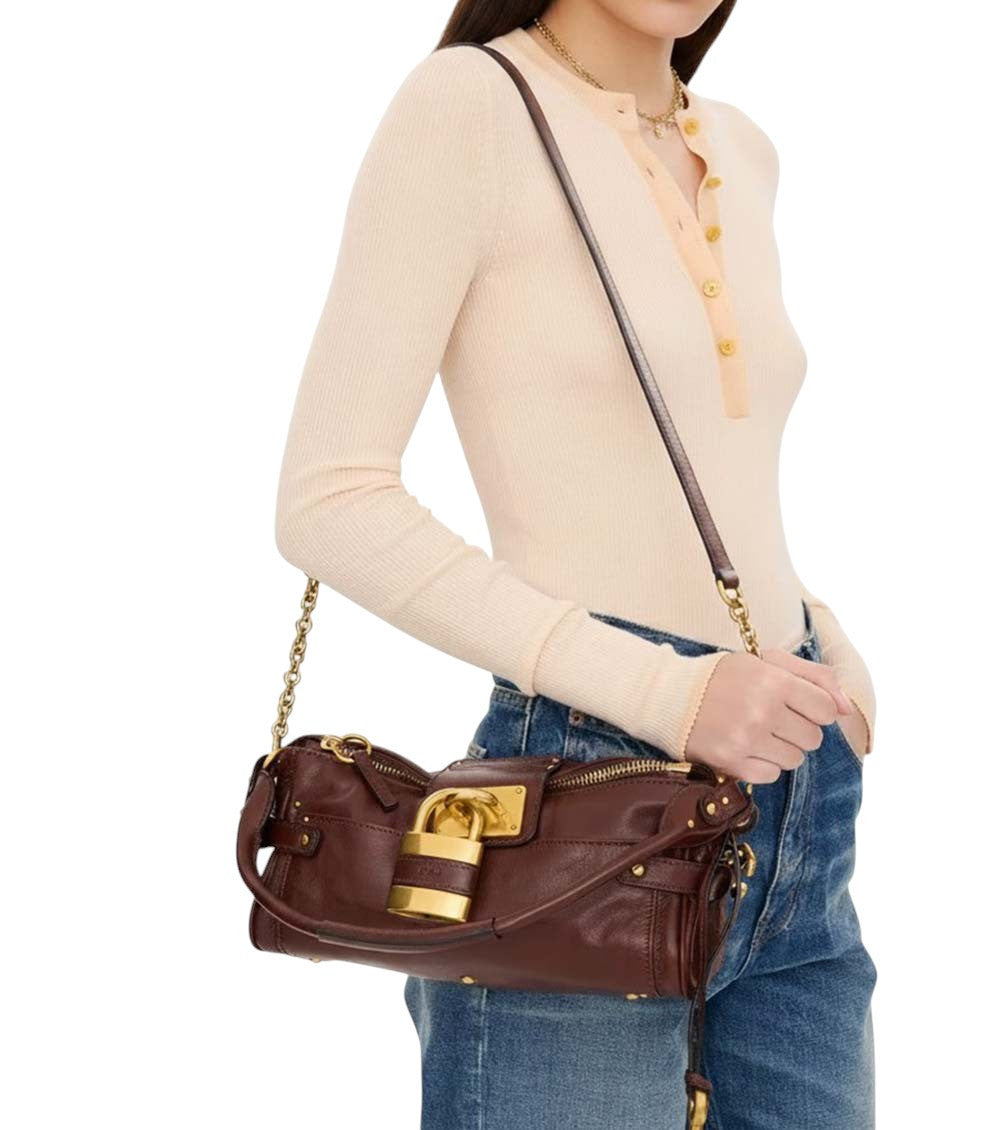Brown Paddington Small Shoulder Bag 4