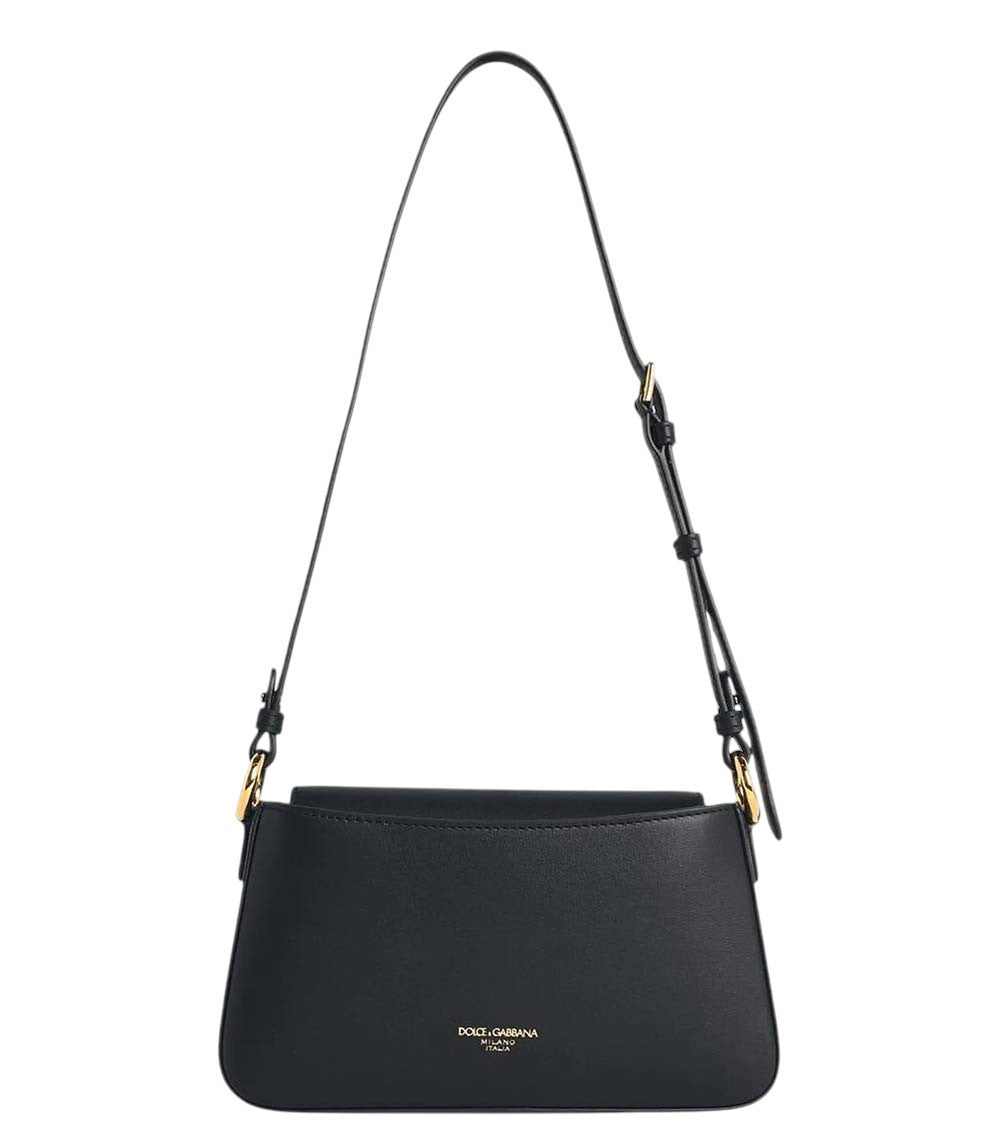 Black Logo Small Shoulder Bag 2