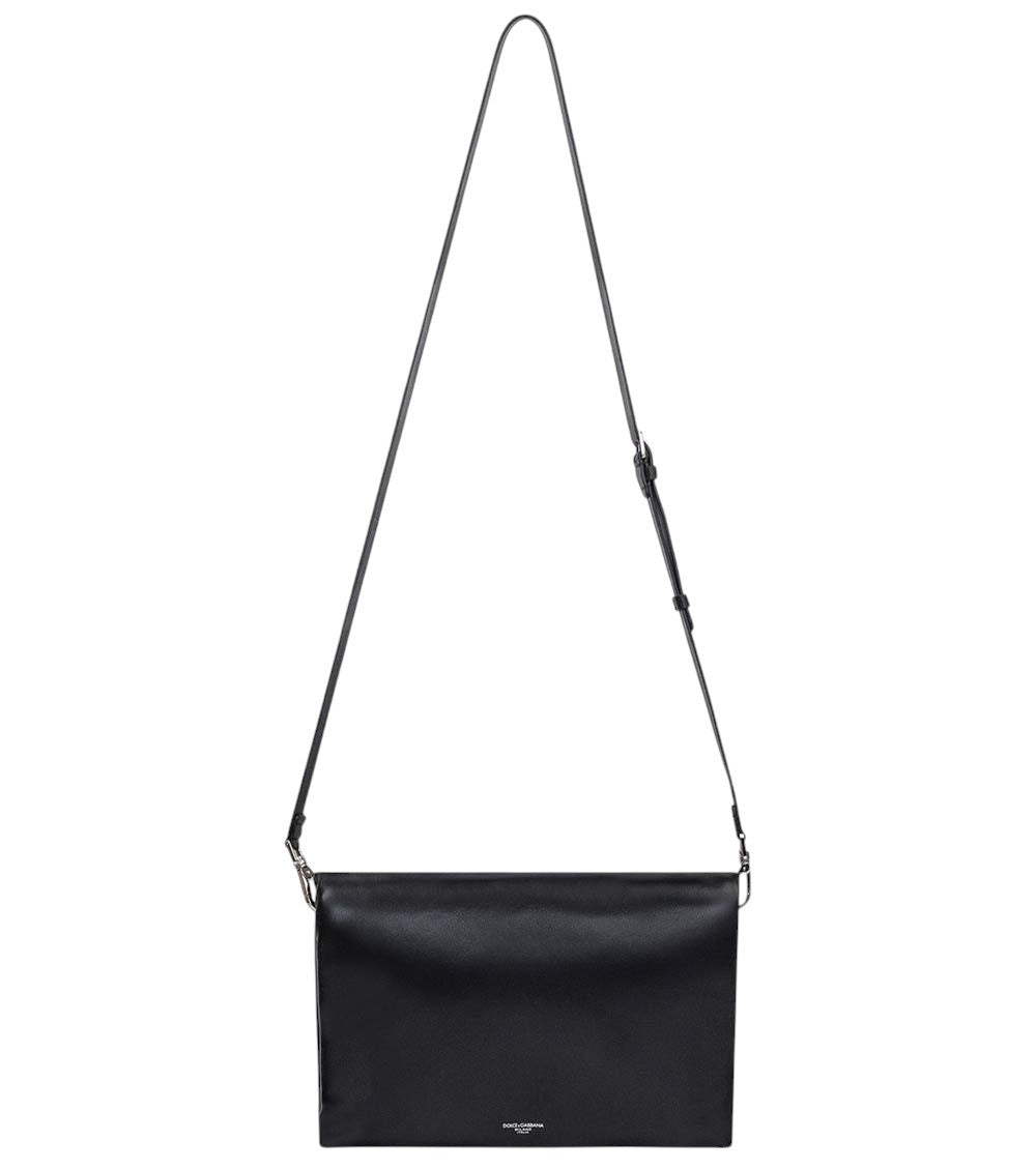 Black Logo Large Crossbody Bag 2