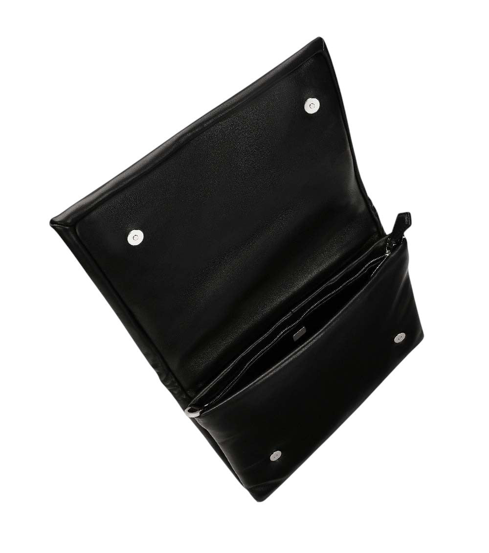 Black Logo Large Crossbody Bag 5