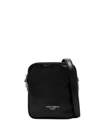Black Logo Large Crossbody Bag 1