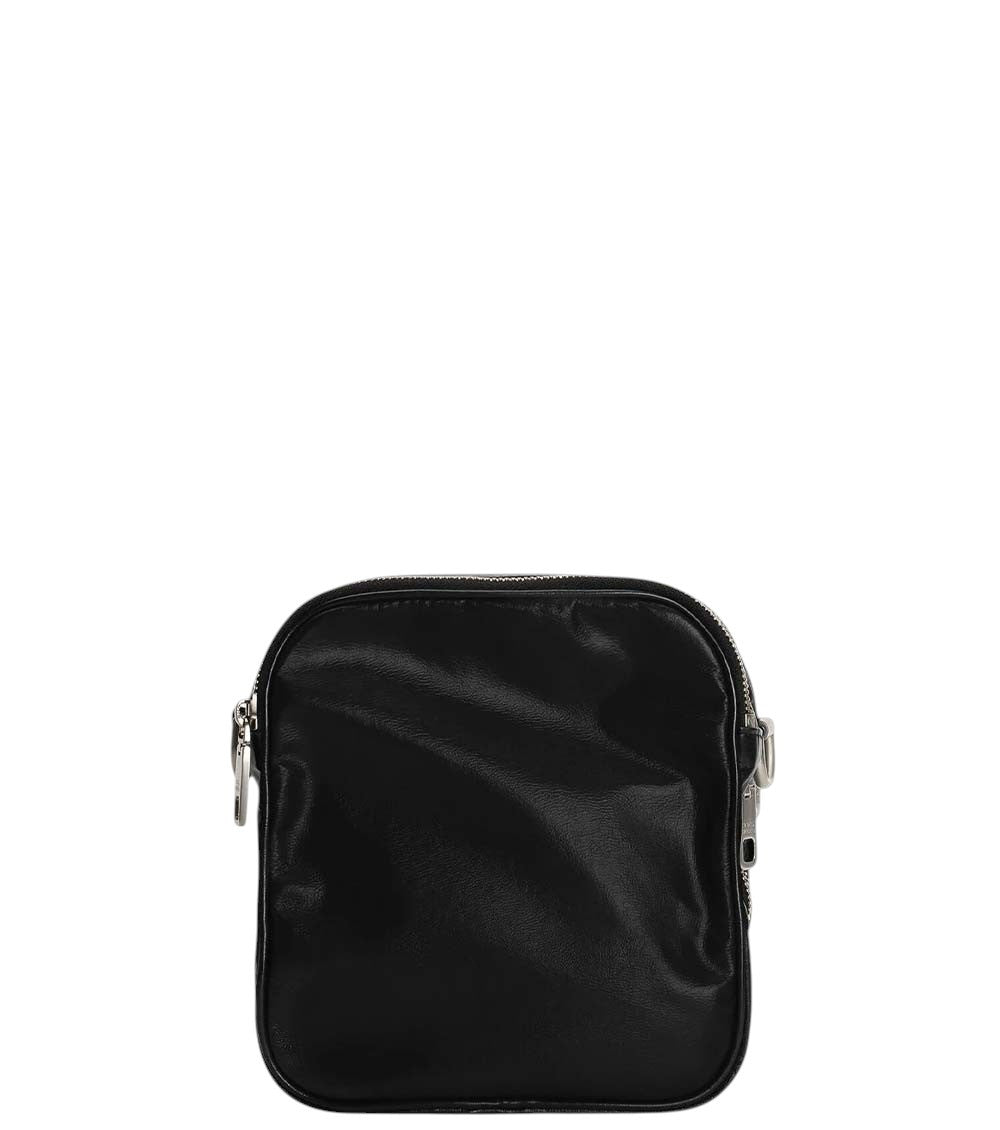 Black Logo Large Crossbody Bag 4