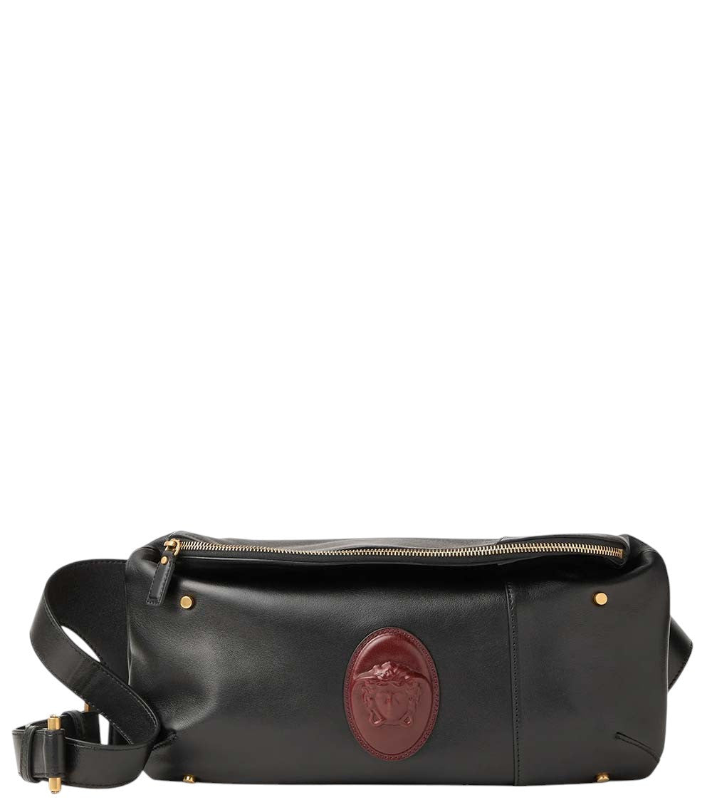 Black Lou Medium Crossbody Bag 1