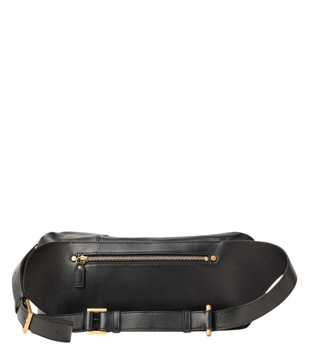 Black Lou Medium Crossbody Bag 3