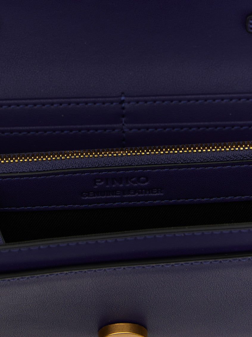 Purple Logo Mini Crossbody Bag 4