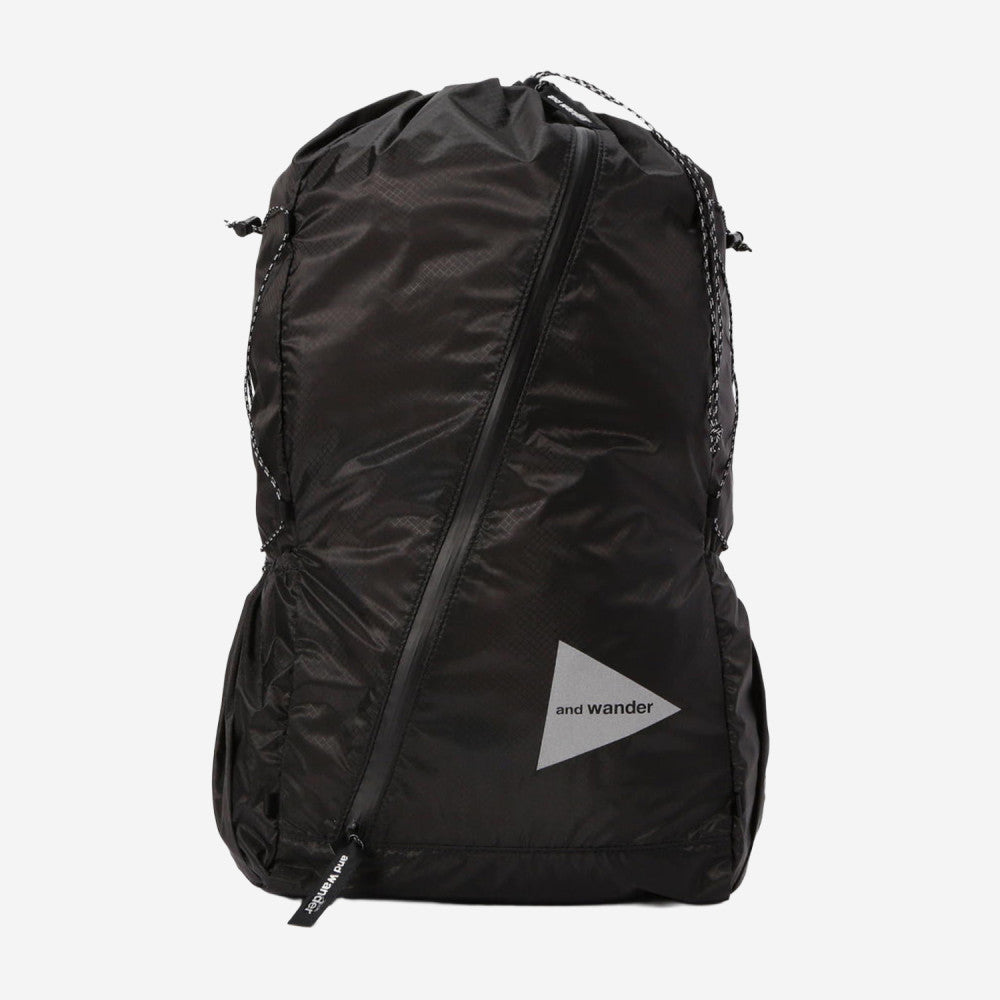 Black Logo Backpack 1