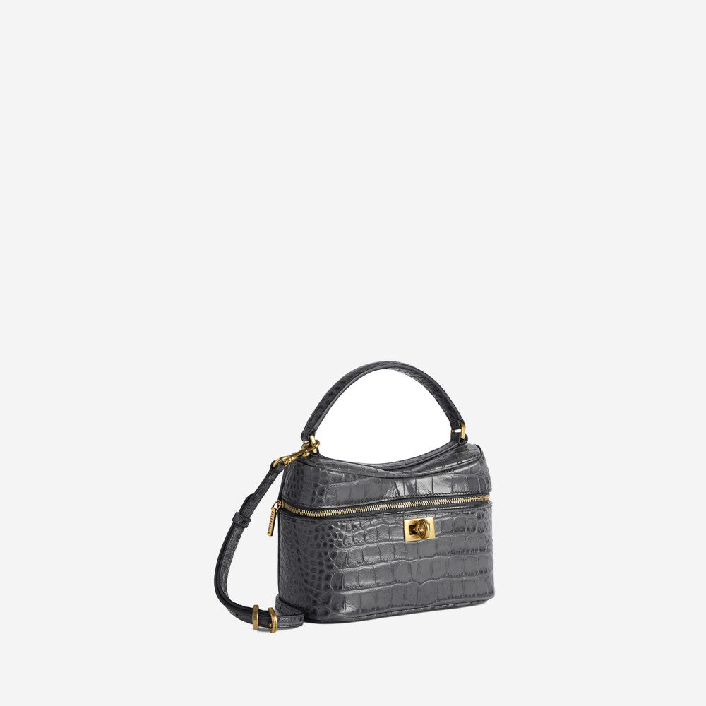 Dark Grey Rodeo Crossbody Bag 2