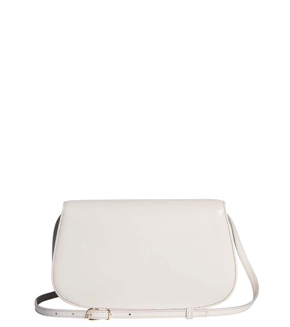 White Bamboo Small Shoulder Bag 3
