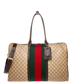 Beige Essence Classic Medium duffle bag 1