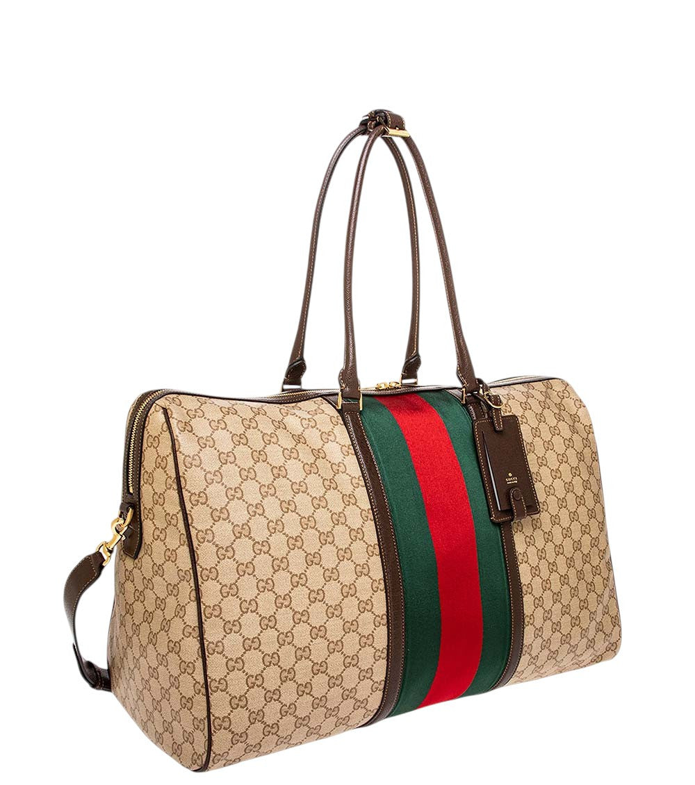 Beige Essence Classic Medium duffle bag 2