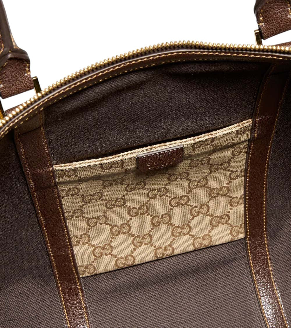 Beige Essence Classic Medium duffle bag 4