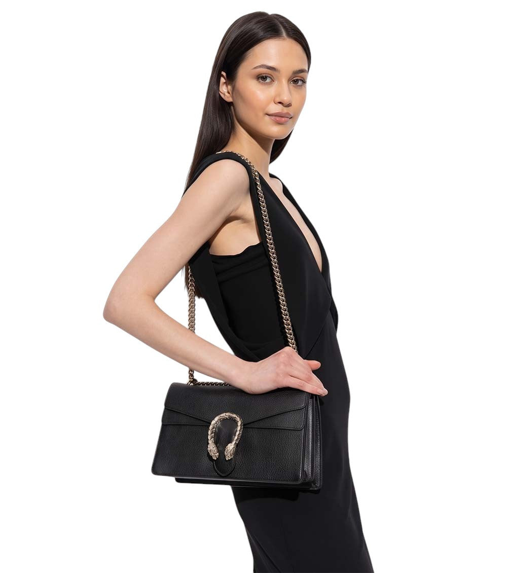 Black Dionysus Small Shoulder Bag 4