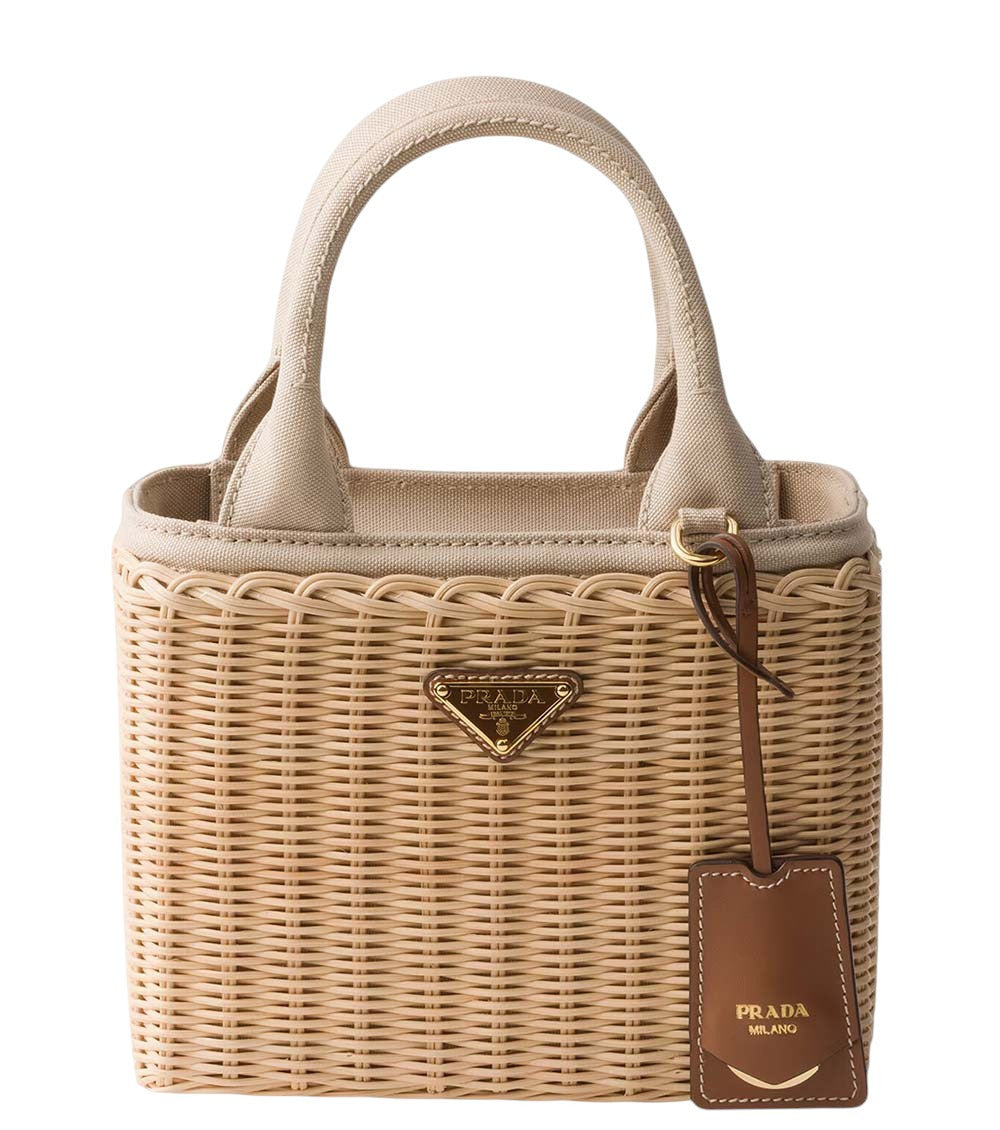 Natural Logo Small Tote 1