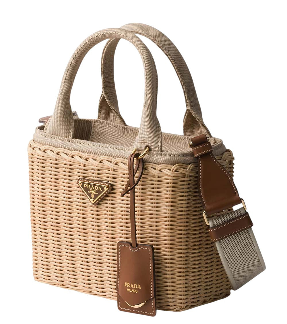 Natural Logo Small Tote 2